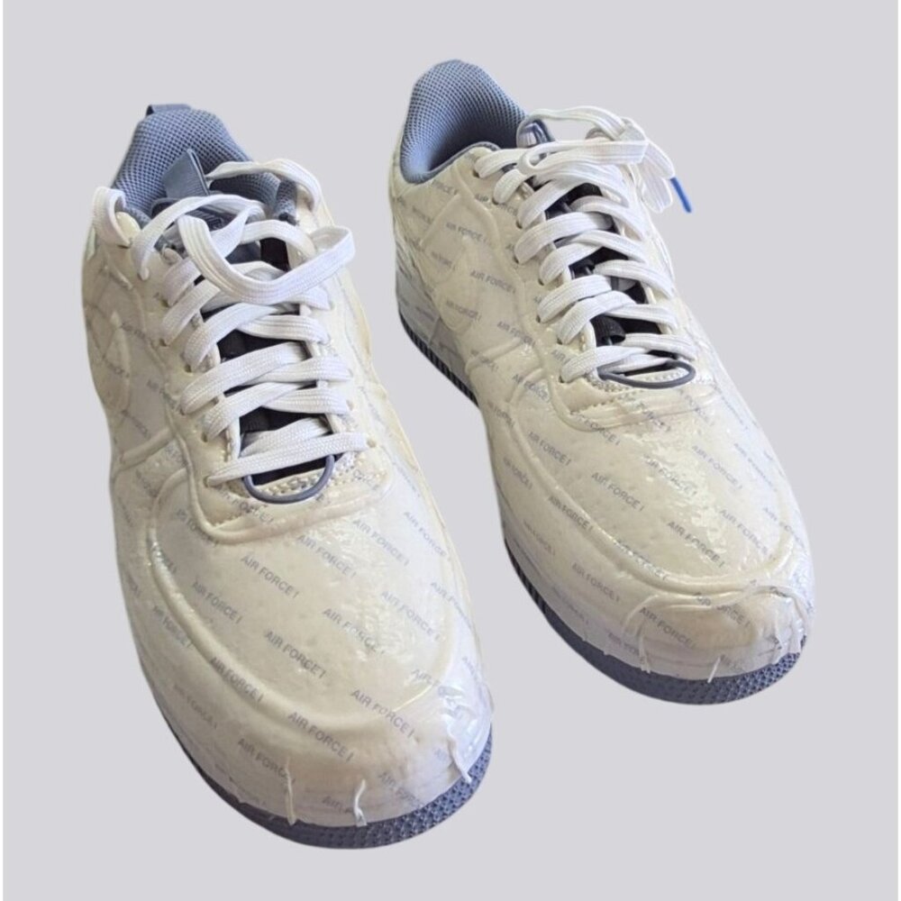 Nike Air Force 1 Experimental “Postal Ghost” USPS White Sneakers – US Size 7.5 - Picture 2 of 16